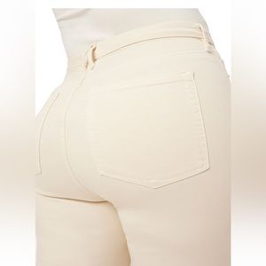 NWT GOOD AMERICAN Good Classic High-Rise Stretch Straight-Leg Jeans